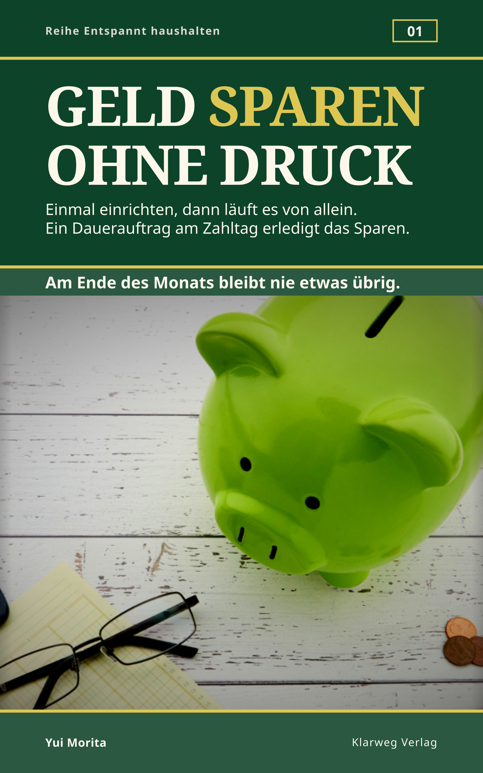 Cover von Geld sparen ohne Druck von Yui Morita