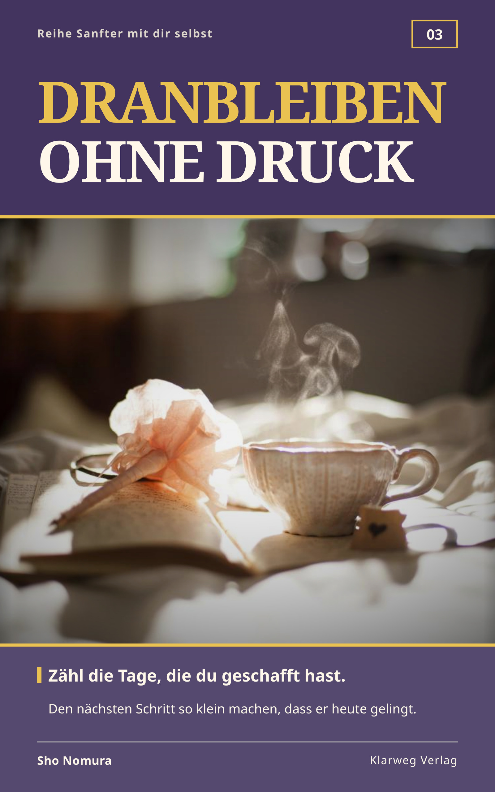 Cover von Dranbleiben ohne Druck von Sho Nomura