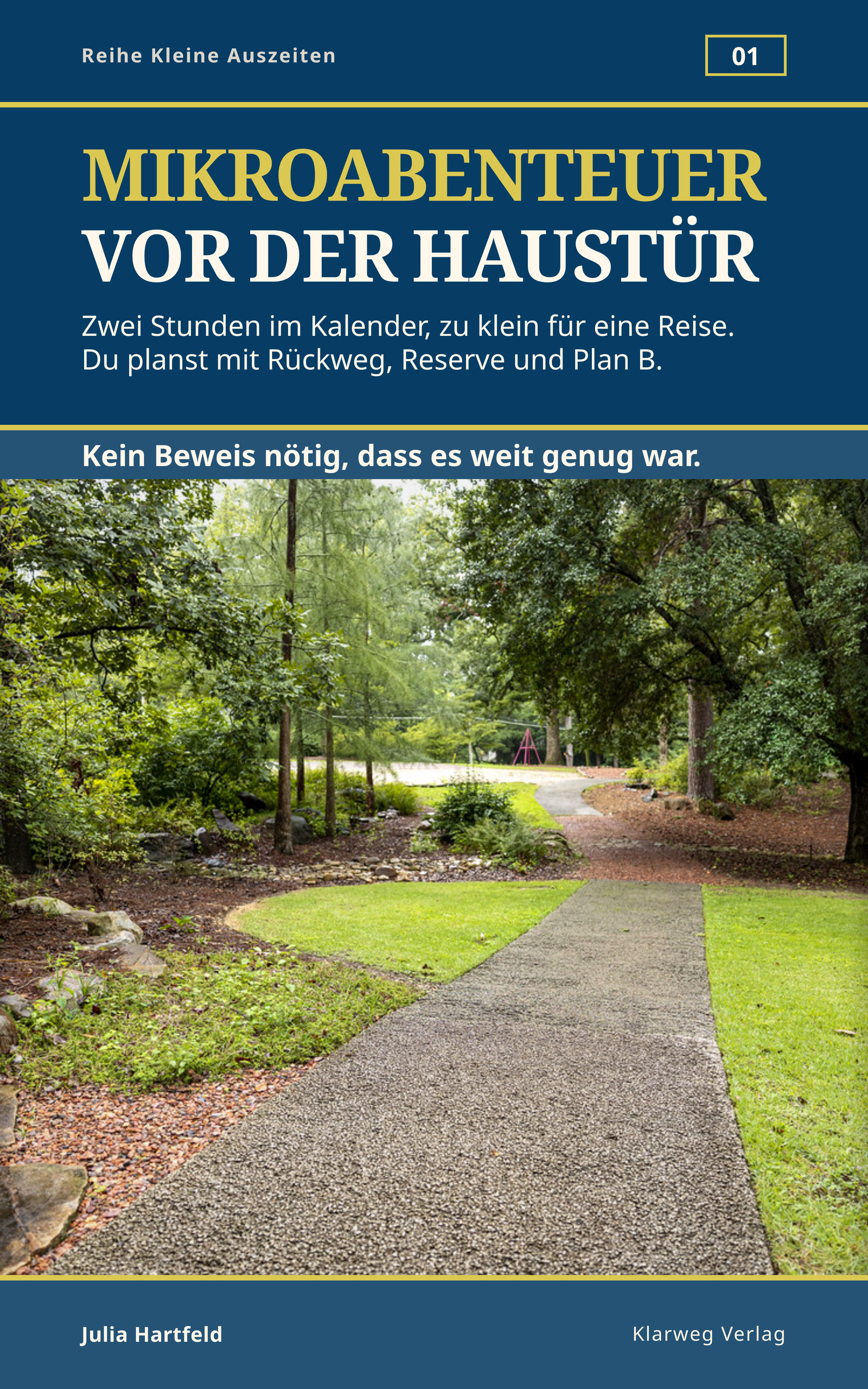 Cover von Mikroabenteuer vor der Haustür von Julia Hartfeld